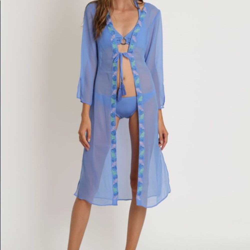 Letarte Swim Cover Up Sz L NWT